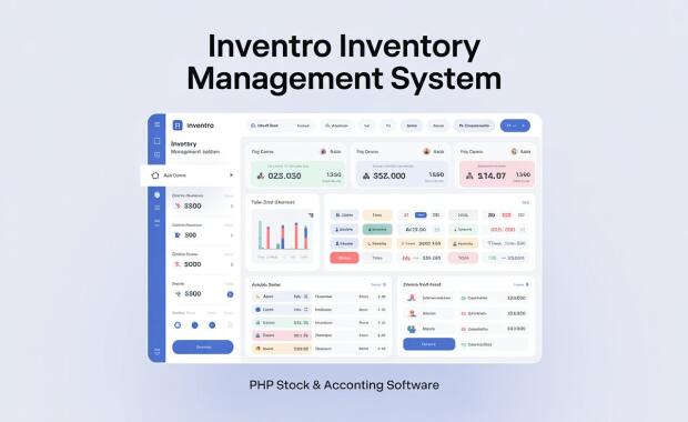 Inventro Inventory Management System | PHP Stock & Accounting Software