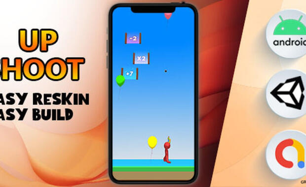Up Shoot Unity - Admob game development